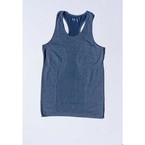 Zyia Blue Top M Copper Charged Workout Athletic Tee Shirt